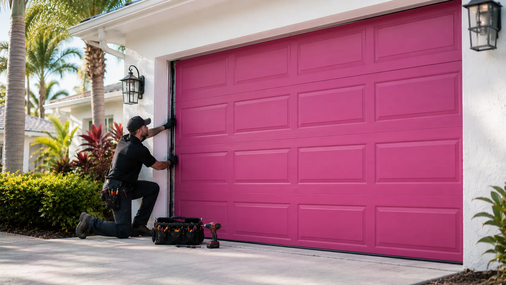 Tell us what’s wrong - Phoenix garage door service