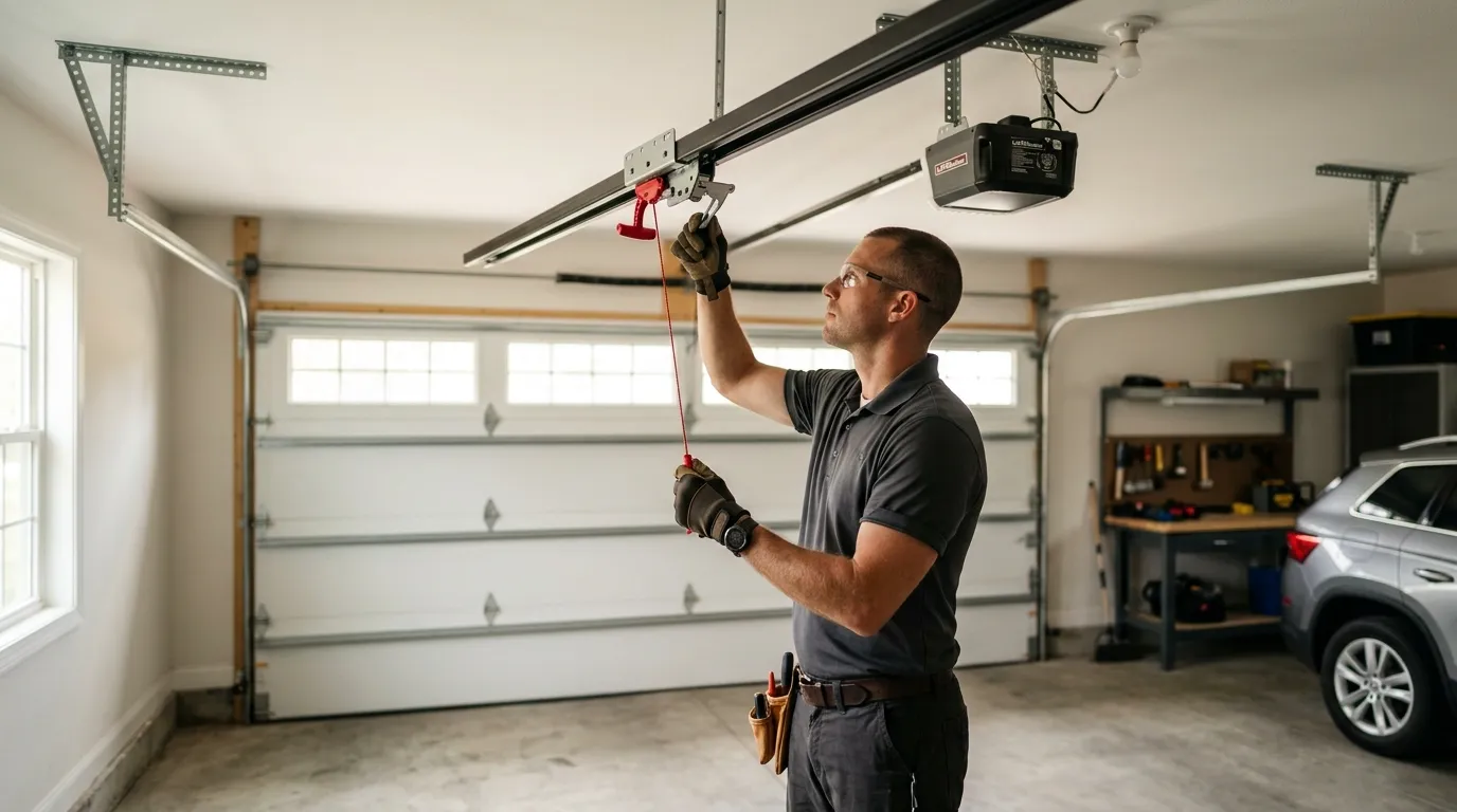 Repaired & tested - Phoenix garage door service