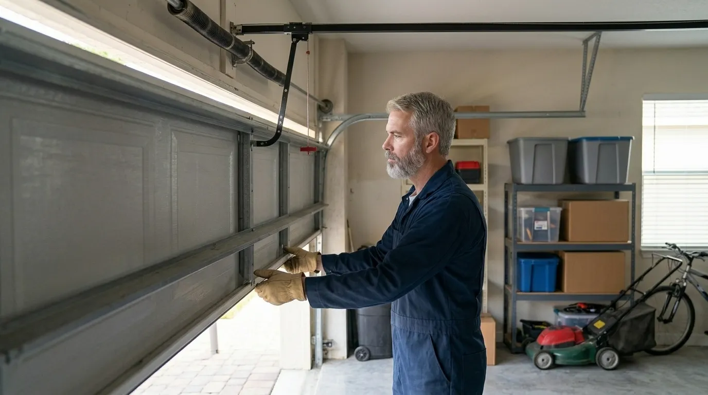 Repaired & tested - Phoenix garage door service