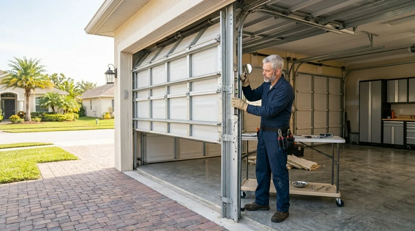 Garage Door Installation Built for Phoenix Heat