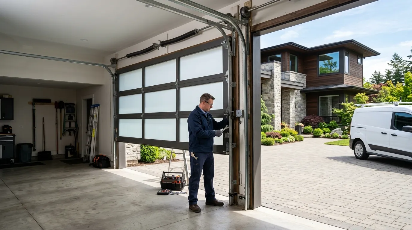 Repaired & tested - Phoenix garage door service