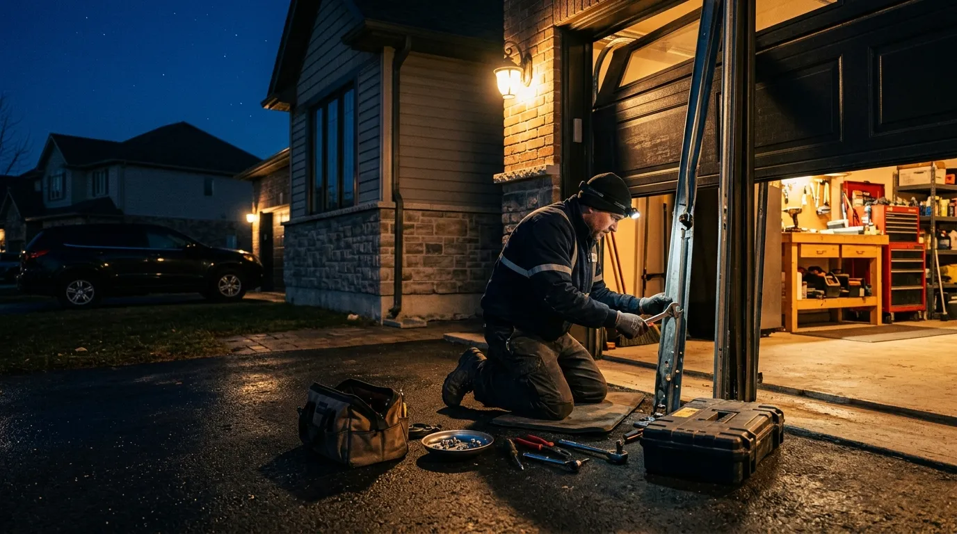 Repaired & tested - Phoenix garage door service