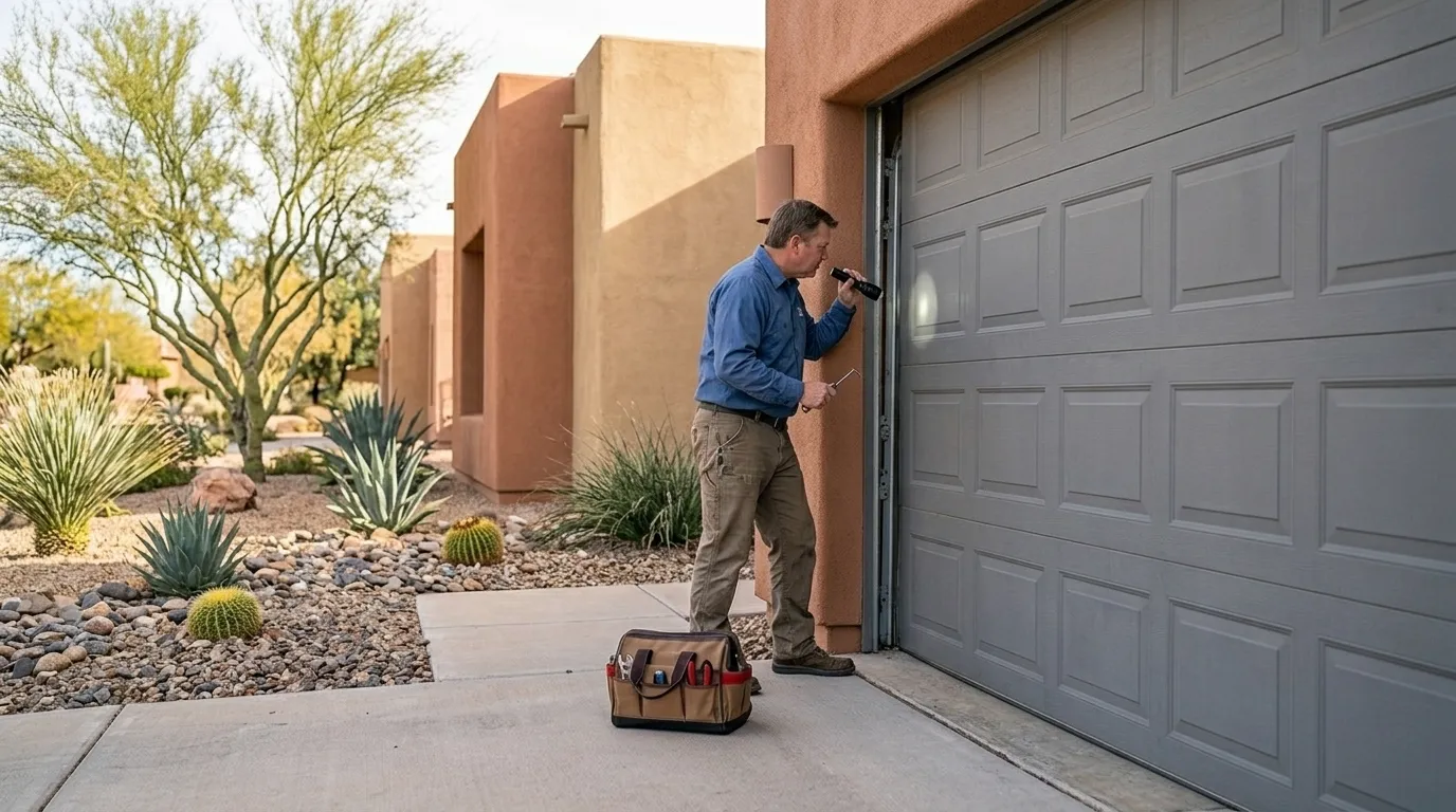 On-site diagnosis - Phoenix garage door service