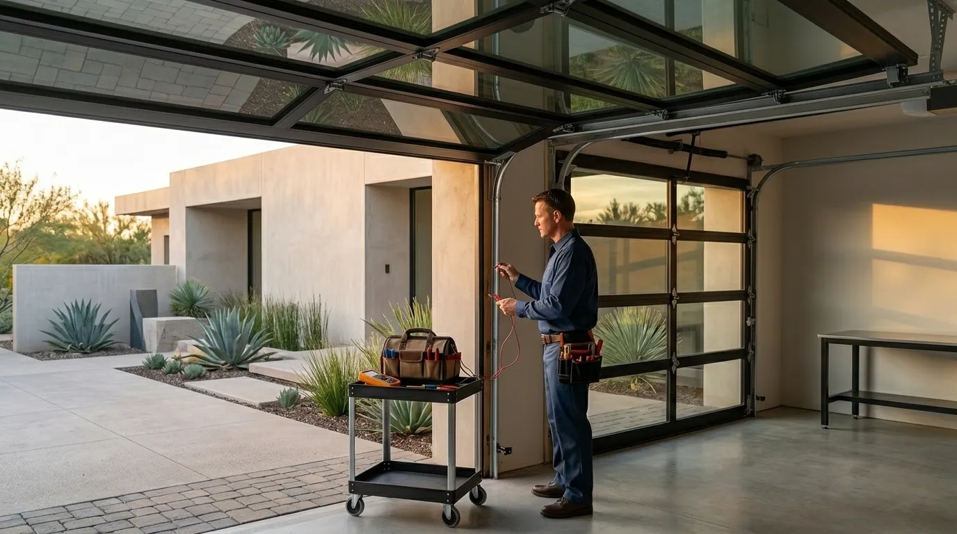 On-site diagnosis - Phoenix garage door service